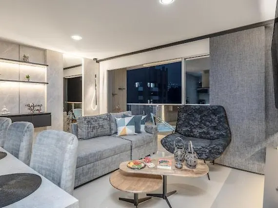 Apto Nuevo, Elegante Y Comodo Medellín Lägenhet